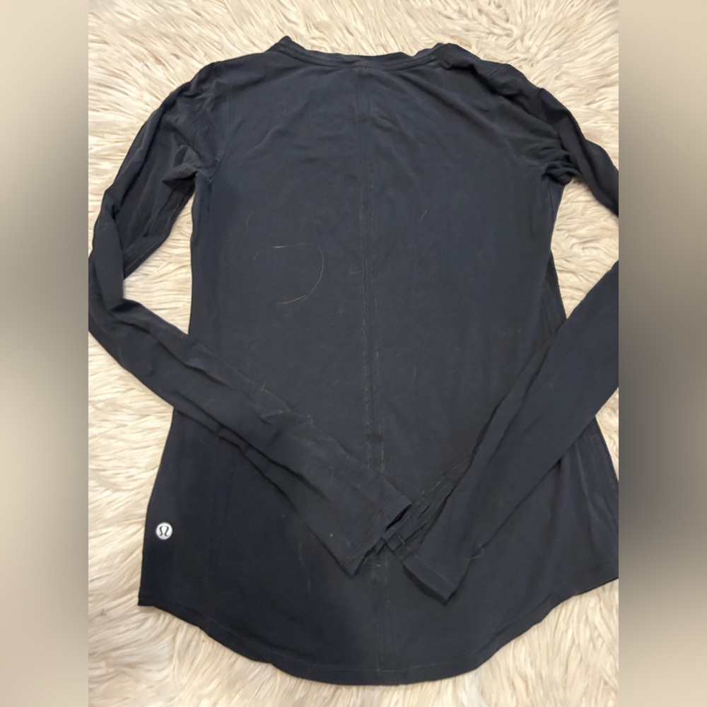 lululemon athletica Black Long Sleeve Top